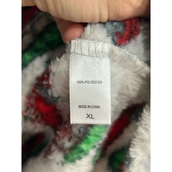 Muk Luks Waffle Knit Christmas Trucks Pajama Set SZ Extra Large - Picture 8 of 13